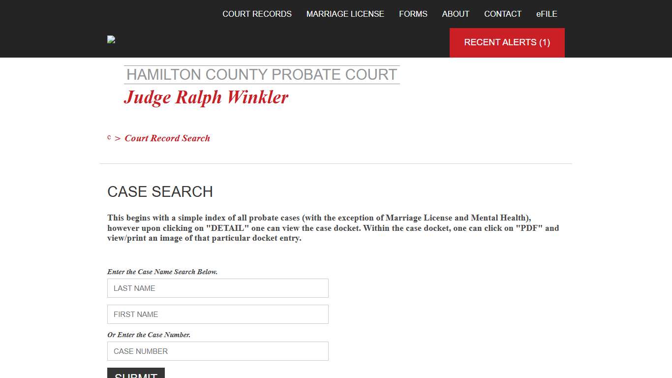 Court Record Search